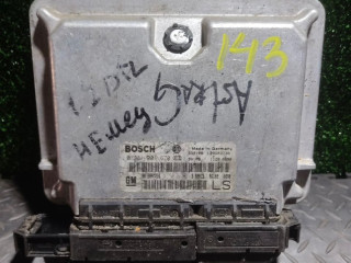 блок управления двигателем Opel Astra G 2001, 90589736, 281001670