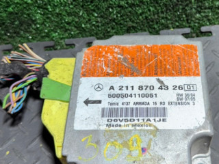 блок AirBag Mercedes-Benz E-Класс W211/S211 2004, 2.2 л., A2118704326