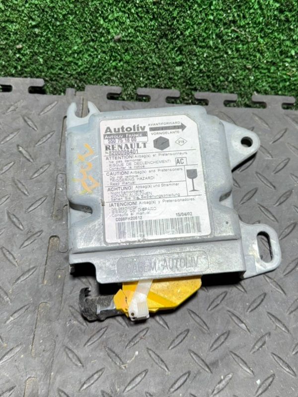 блок AirBag Renault Kangoo 1 поколение 2003, 550751800 - фото №1