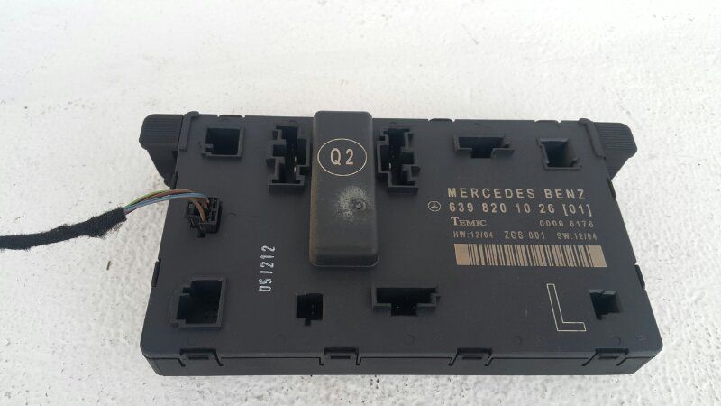 блок комфорта Mercedes-Benz Vito W639 2006, 2.2 л., OM 646.982, дизель, 6398201026 - фото №1