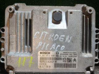 блок управления двигателем Citroen Xsara Picasso 1 поколение 2004, 1.6 л., 281012466