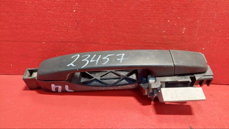 ручка наружная Nissan Qashqai 1 поколение J10 2008, 1.5 л., K9K, дизель, 80610EB300, 80640EB100 - фото №1