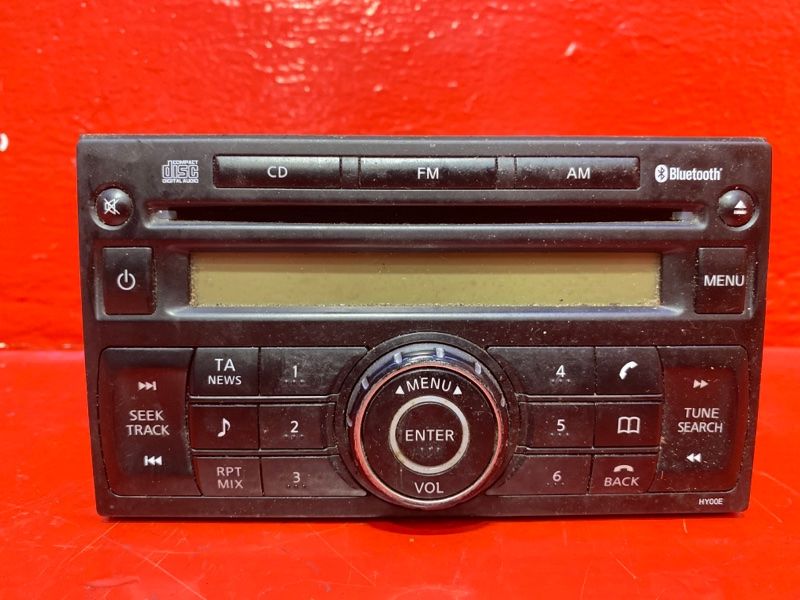 магнитола Nissan Qashqai 1 поколение J10 2008, 1.5 л., K9K, дизель, 21185JD00A, 28184JD45A - фото №1