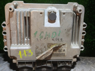 блок управления двигателем Peugeot 407 1 поколение 2005, 1.6 л., 281011633