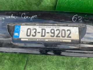 бампер задний Hyundai Coupe GK 2003, черный