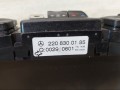 блок управления печки / климат-контроля Mercedes-Benz S-Класс W220 1999, 112.922, 2208300185 - фото №4