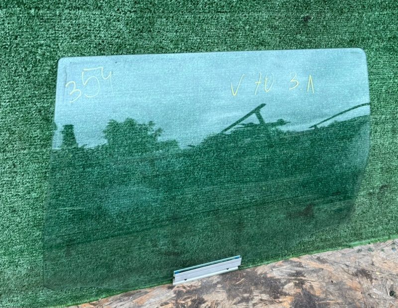 стекло двери задней левой Volvo S60 1 поколение 2004, 2.4 л., 43R001105 - фото №1