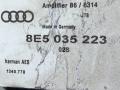 усилитель музыкальный Audi A4 B6 2004, 1.8 л., бензин, седан, 8E5035223 - фото №5