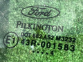 стекло двери задней левой Ford Fusion 1 поколение [рестайлинг] 2006, 43R001583 - фото №2