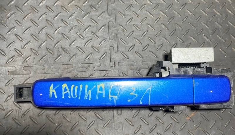 ручка наружная задняя левая Nissan Qashqai 1 поколение 2007, 80611EB300 - фото №1