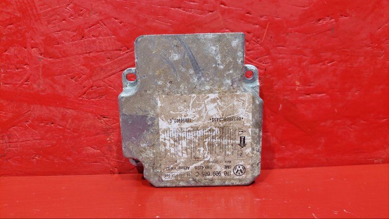 блок AirBag Volkswagen Touran 1 поколение 2005, 1.9 л., BKC, дизель, 1T0909605C - фото №1
