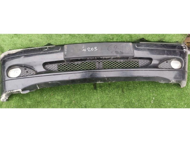 бампер передний Mercedes-Benz C-Класс W203/S203/CL203 2002 - фото №1