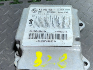 блок AirBag Skoda Octavia 1 поколение (A4) [рестайлинг] 2009, 1K0909605R