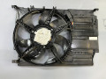 вентилятор радиатора Mini Cooper S 3 поколение F55 2016, 2.0 л., B46 A20 A, бензин, АКПП, b49, хетчбэк 5 дв., передний привод, 17427617610, 7617610, 7636071, 17117618219, 7618219 - фото №2