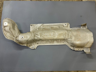 тепловой экран глушителя Mini Cooper S 3 поколение [2-й рестайлинг] F56 2023, 2.0 л., бензин, робот, c3b, хетчбэк 3 дв., 51487290779, 7290779