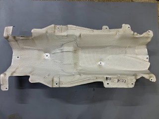 тепловой экран глушителя Mini Cooper 3 поколение F55 2016, 1.5 л., бензин, МКПП, 850, хетчбэк 5 дв., передний привод, 51487290777, 7290777