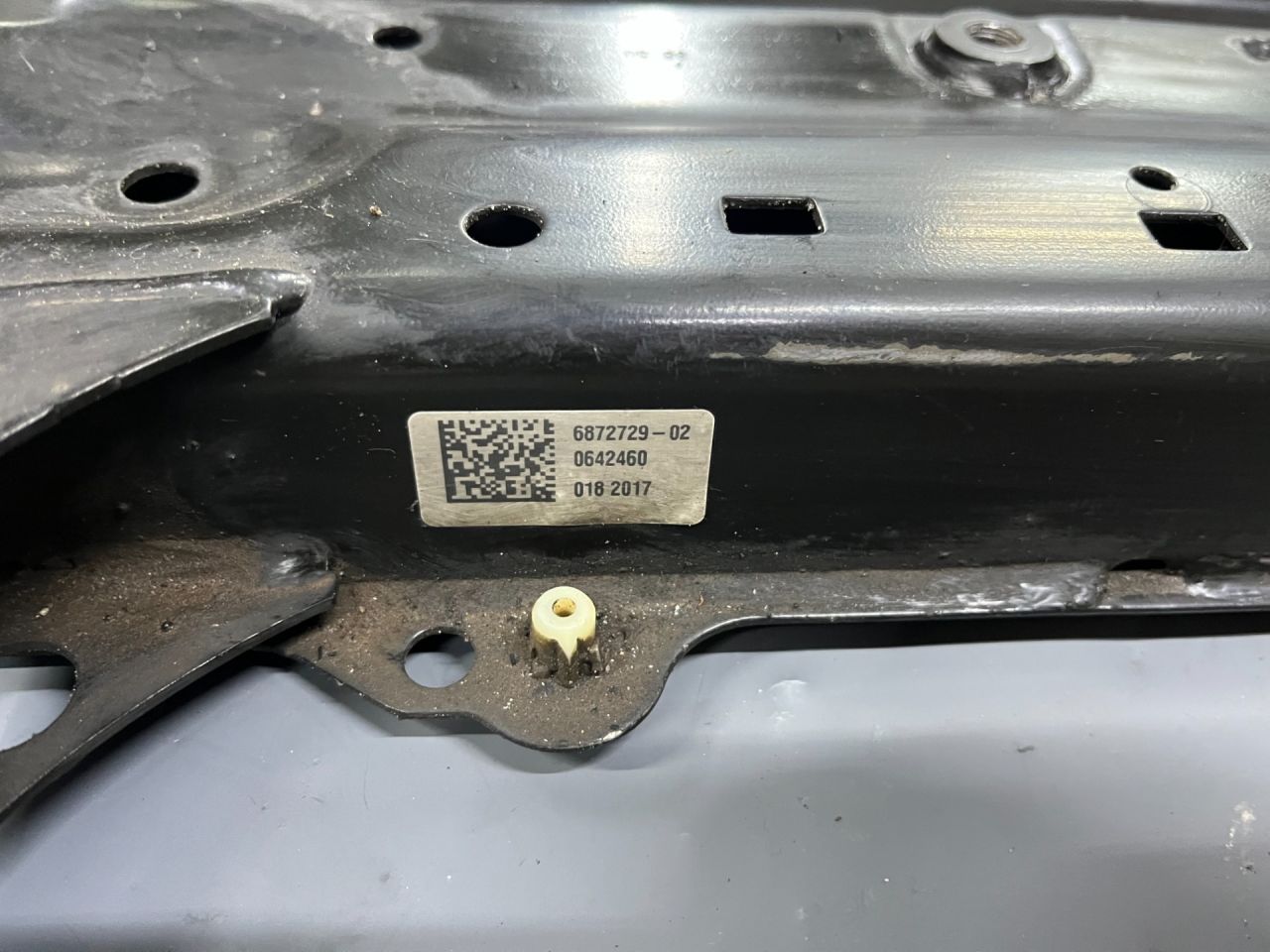 балка подвески передняя (подрамник) Mini Clubman 2 поколение (F54) F54 2017, 1.5 л., бензин, МКПП, c2b, полный привод, 31116872729, 6872729, 31114097788, 4097788 - фото №1