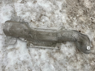 тепловой экран глушителя Mini Cooper S 3 поколение F55 2016, 2.0 л., B46 A20 A, бензин, АКПП, b49, хетчбэк 5 дв., передний привод, 51487316345, 7316345