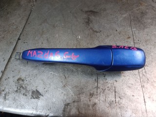 ручка наружная задняя левая Mazda 6 1 поколение [рестайлинг] (2005 - 2008), 2.0 л., бензин, МКПП, седан