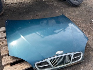 капот Chevrolet Lanos 1 поколение T100 (2005 - 2009), бензин, МКПП, седан
