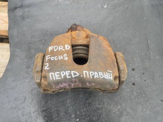 суппорт передний правый Ford Focus 2 поколение 2007, 1.6 л., HWDB, бензин, МКПП, седан