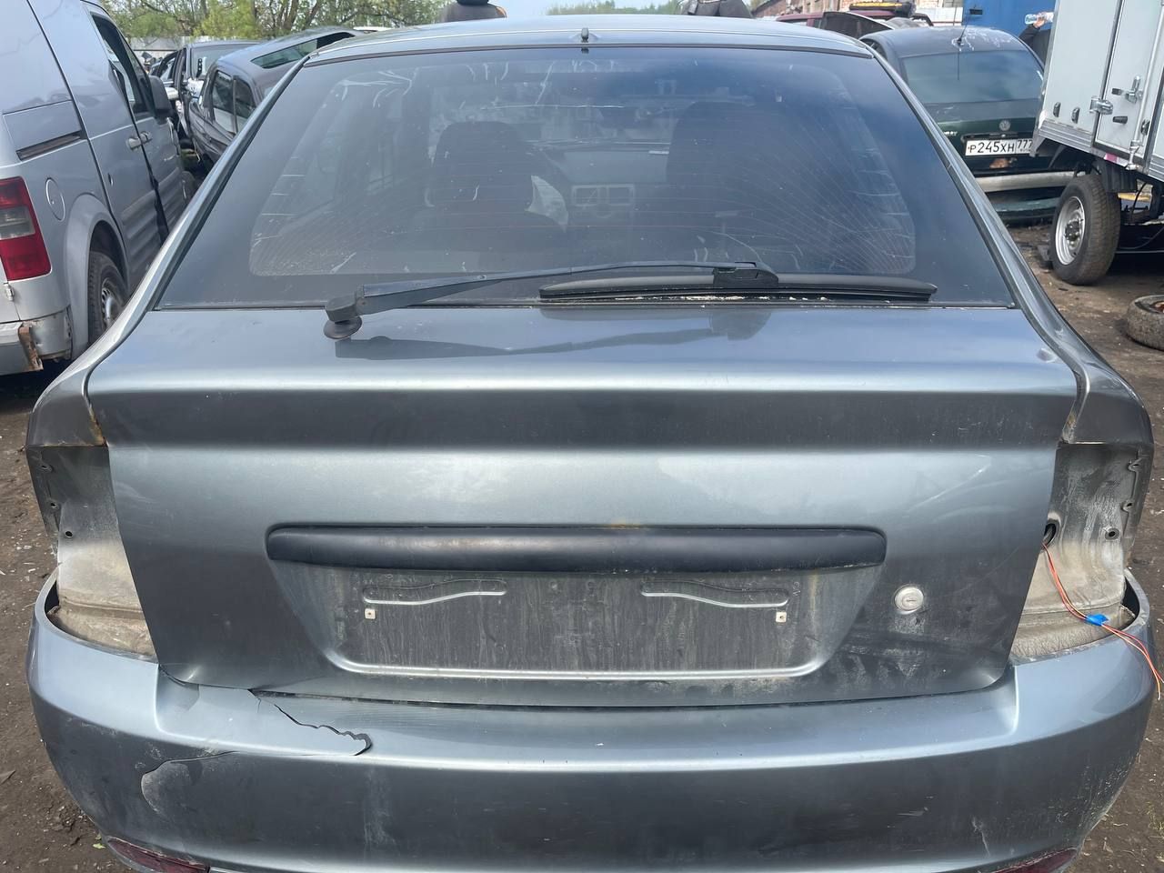 крышка багажника (дверь 3-5) Lada Priora 1 поколение (2007 - 2015), бензин, хетчбэк 5 дв. - фото №1