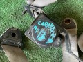 ремень безопасности Mitsubishi Carisma 1 поколение 1997, 1.6 л., бензин, 5МКПП, хетчбэк 5 дв. - фото №2