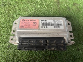 блок управления двигателем Kia Spectra 2 поколение [рестайлинг] 2007, 1.6 л., S6D, бензин, МКПП, седан, 0261208504, 391102X335