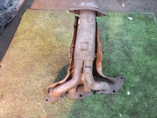 коллектор выпускной Mazda 6 1 поколение [рестайлинг] (2005 - 2008), 2.0 л., бензин, МКПП, седан