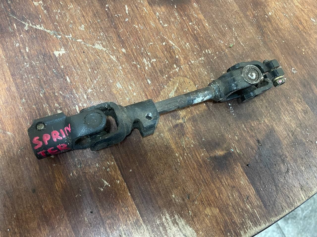 рулевой карданчик Toyota Sprinter E100 AE100 1992, 1.5 л., 5A-FE, бензин, АКПП, седан, правый руль - фото №1