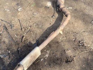 глушитель Audi A6 4F/C6 2005, 2.4 л., BDW, бензин, вариатор, x1x1, седан