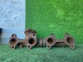 коллектор выпускной Toyota Hiace 4 поколение H100 KZH106W (1989 - 2004), 3.0 л., 1KZ-T, дизель, АКПП, микроавтобус, правый руль - фото №3