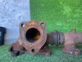 коллектор выпускной Toyota Hiace 4 поколение H100 KZH106W (1989 - 2004), 3.0 л., 1KZ-T, дизель, АКПП, микроавтобус, правый руль - фото №6