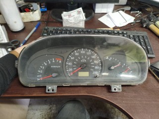 щиток приборов (приборная панель) Kia Rio 1 поколение (1999 - 2002), 1.5 л., A5D, бензин, МКПП, универсал, 78815440, 0K33C55430