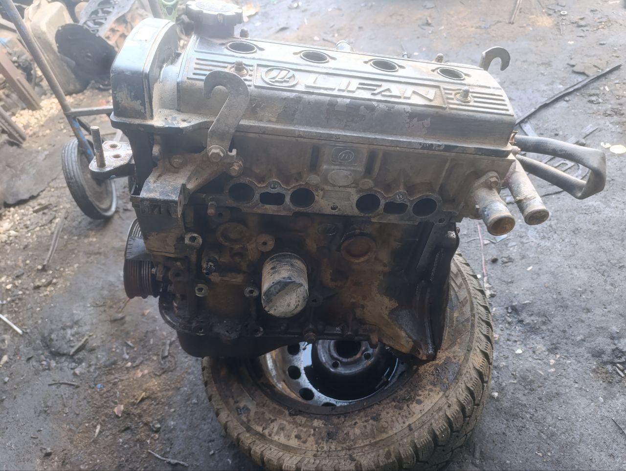 двигатель Lifan Solano 1 поколение 620 2011, 1.3 л., бензин, МКПП, седан, LF479Q3 - фото №1