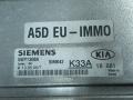 блок управления двигателем Kia Rio 1 поколение (1999 - 2002), 1.5 л., A5D, бензин, МКПП, универсал, 5WY1308A, SIMK42, K33A18881 - фото №6