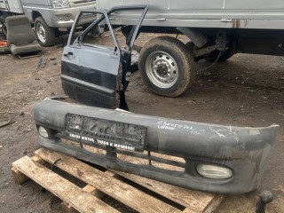 бампер передний Chevrolet Lanos 1 поколение T100 (2005 - 2009), бензин, МКПП, седан
