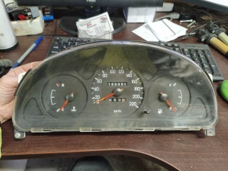 щиток приборов (приборная панель) Chevrolet Lanos 1 поколение T100 (2005 - 2009), бензин, МКПП, седан, 96489044