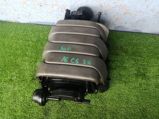 коллектор впускной Audi A6 4F/C6 2005, 2.4 л., BDW, бензин, вариатор, x1x1, седан, 06E133151, 0261230234