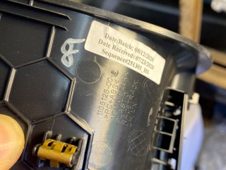 молдинг двери задней левой Tesla Model X 1 поколение 2020, 1105126-00-E