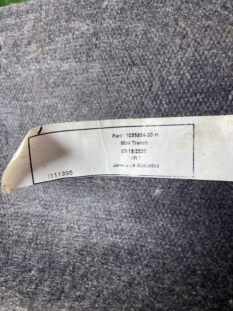 коврик салона Tesla Model X 1 поколение 2020, 1035884-00-G - фото №1