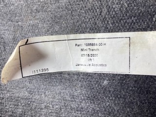 коврик салона Tesla Model X 1 поколение 2020, 1035884-00-G