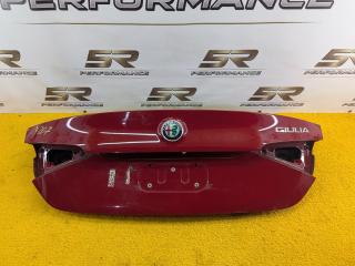 крышка багажника (дверь 3-5) Alfa Romeo Giulia 2 поколение 952 2017, 2.0 л., бензин, АКПП, rosso red, седан, задний привод, правый руль