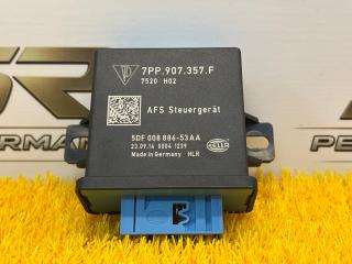 блок управления светом Porsche Panamera 970 [рестайлинг] 970 2014, 4.8 л., MCX.PA, бензин, робот, c9a (белый), хетчбэк 5 дв., полный привод, 7PP907357, 7PP907357F