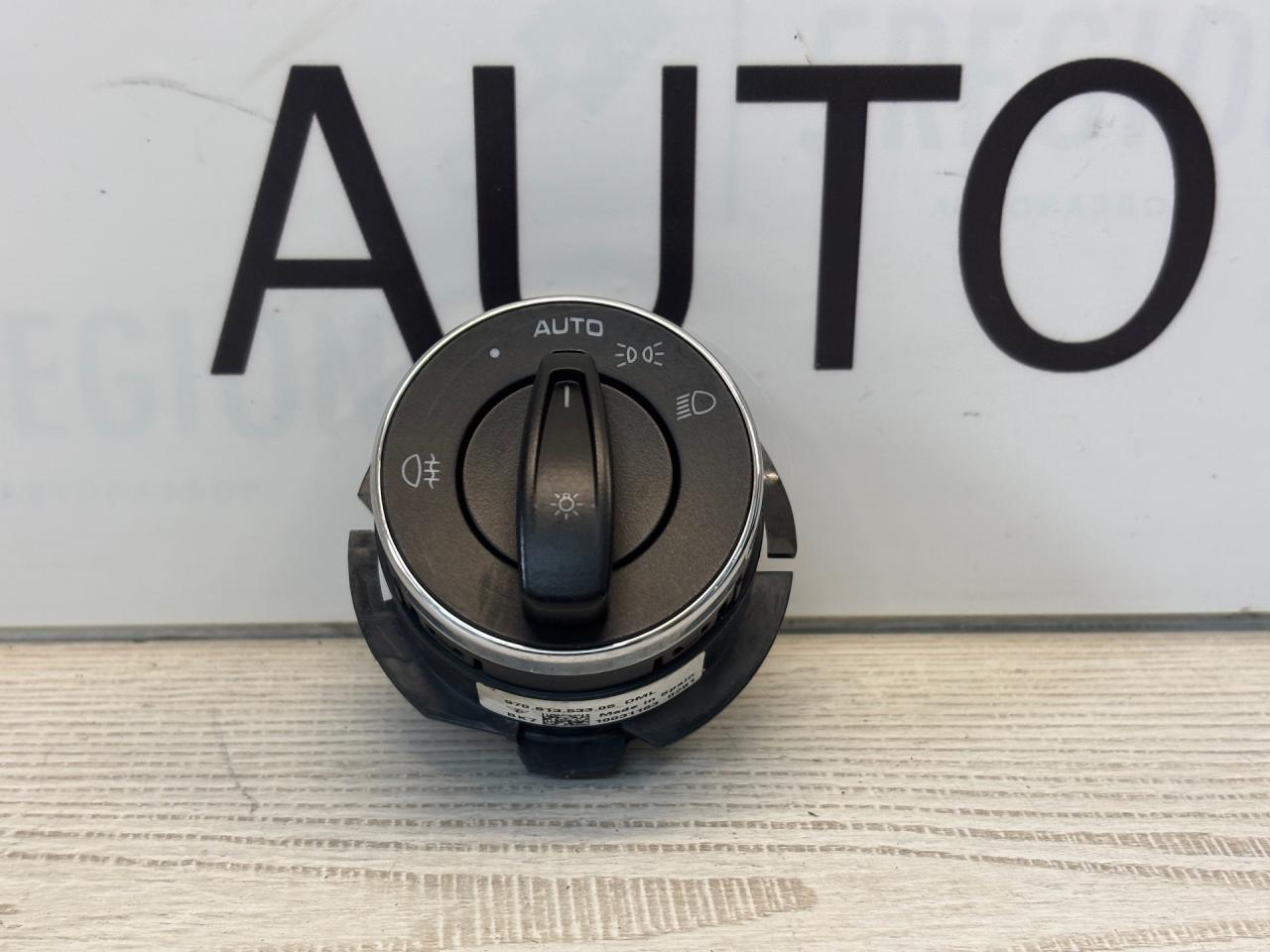 блок управления светом Porsche Panamera 970 2011, 4.8 л., M 48.40, бензин, АКПП, c9z (basaltschwarz), лифтбэк, полный привод, правый руль, 970613533 - фото №1