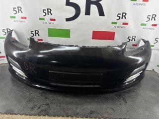 бампер передний Porsche Panamera 970 2011, 4.8 л., M 48.40, бензин, АКПП, c9z (basaltschwarz), лифтбэк, полный привод, правый руль, 801352533