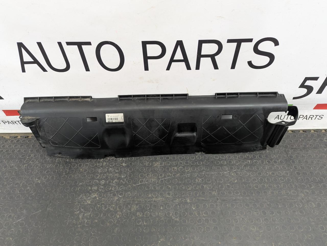 воздуховод (дефлектор) радиатора Porsche Panamera 970 2011, 4.8 л., M 48.40, бензин, АКПП, c9z (basaltschwarz), лифтбэк, полный привод, правый руль, 970106034, 970106241 - фото №1