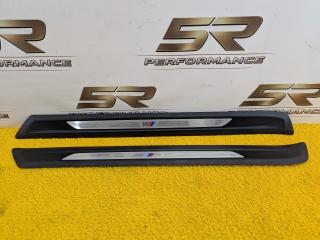комплект накладок на пороги (внутренние) BMW 4 серия F32/F33 F32 2016, 3.0 л., N57 D30 A, дизель, АКПП, black sapphire metallic (475), купе, задний привод, правый руль, 8063799, 8063800, 8063798, 80639797, 8063802, 8063801