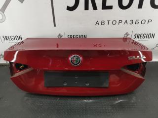 крышка багажника (дверь 3-5) Alfa Romeo Giulia 2 поколение 952 2019, 2.0 л., бензин, АКПП, rosso red, седан, задний привод, правый руль