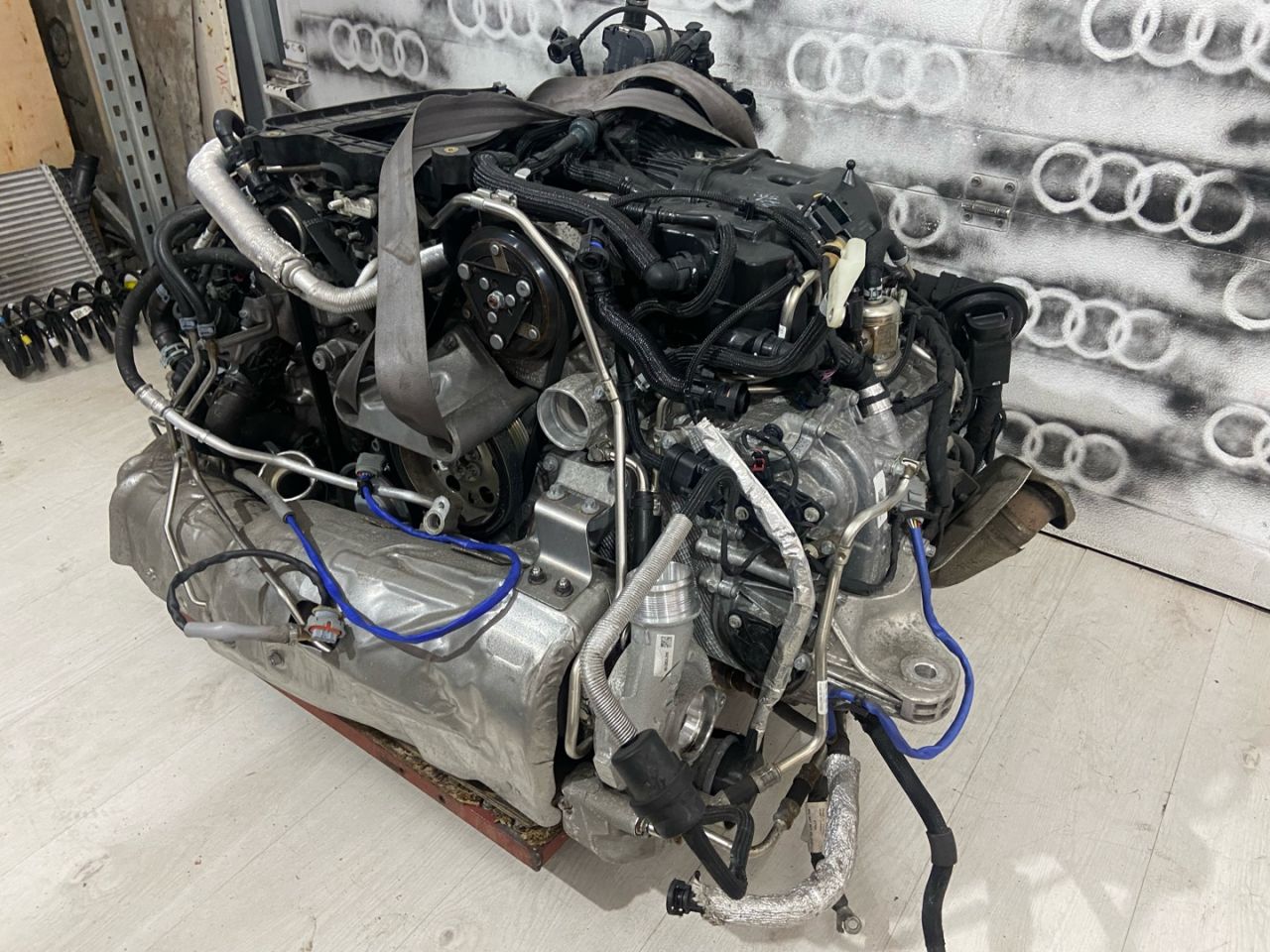 двигатель Porsche 718 Cayman 982 982C 2019, 2.0 л., бензин, купе, 9A210092001, 9A2100920AX, 9A2100920GO, 9A2100920RX, DNY, DNYA - фото №1